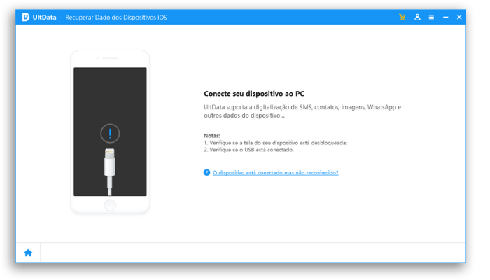 recuperar mensagens do WhatsApp conectar ao pc