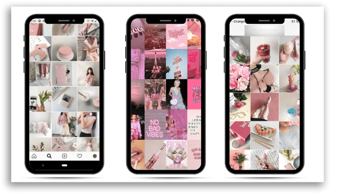 El rosa, sus matices y filtros tendencias de edición de fotos de Instagram para 2022