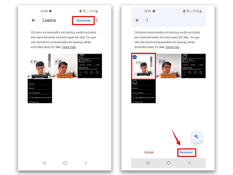 Como recuperar fotos permanentemente exclu das do Google Fotos   AppTuts - 64