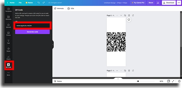 create qr code Canva hidden tricks