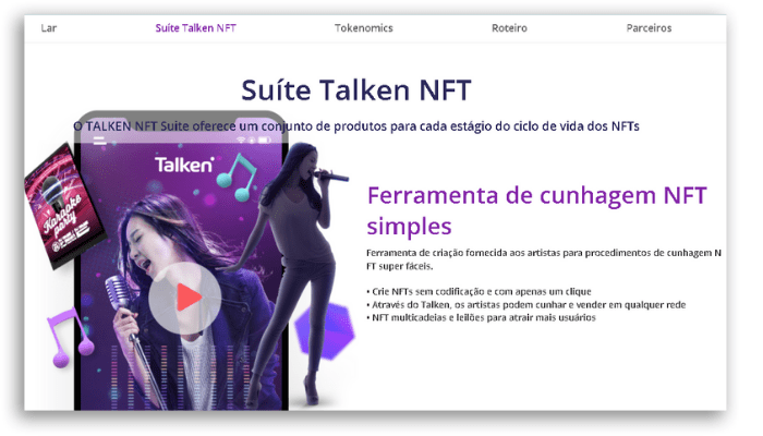 Talken creating your own NFTs