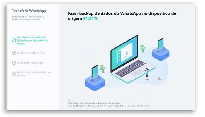 Como transferir WhatsApp do iPhone para o Android    AppTuts - 64