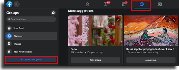 creating a group facebook groups for business