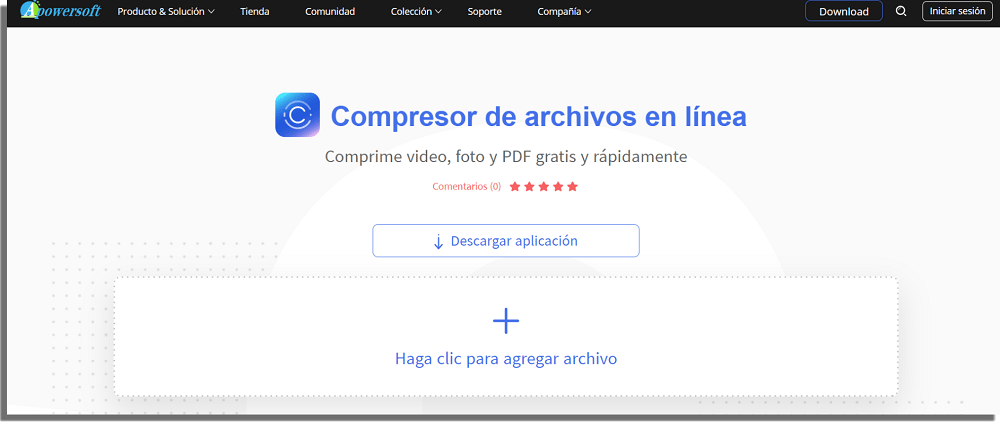 Compresor de Archivos Apowersoft 