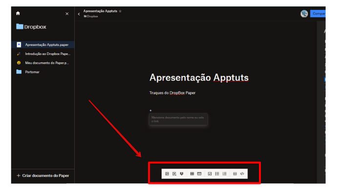 7 funcionalidades do Dropbox Paper   AppTuts - 66