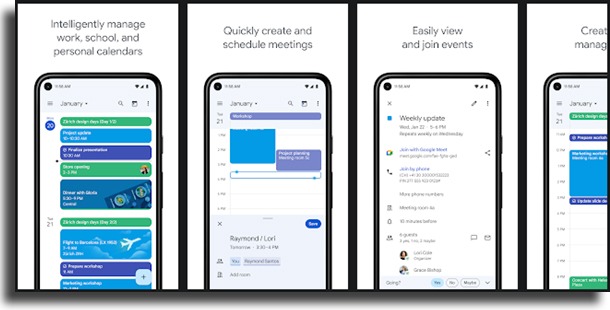 google calendar app 2022 holidays