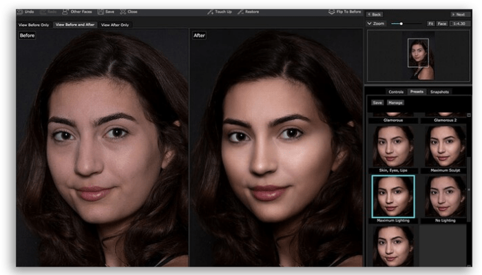 Portrait Editing Software