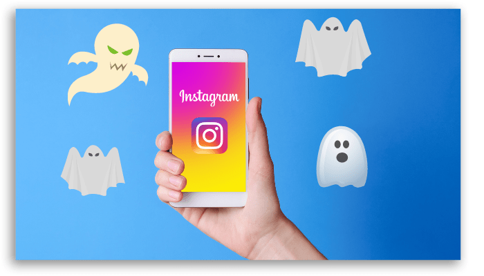 como encontrar seguidores fantasmas no Instagram