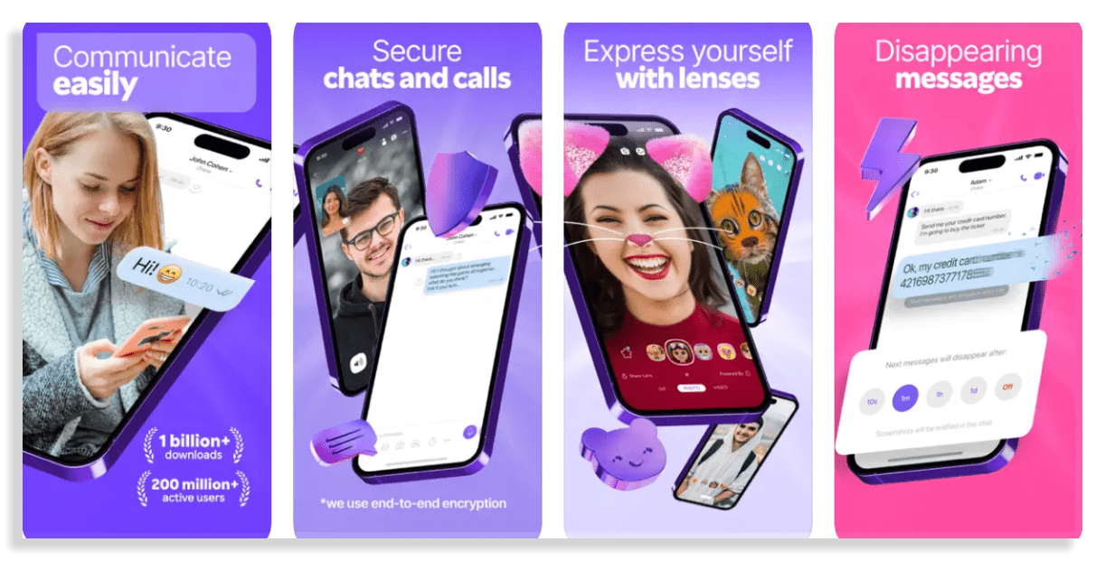viber apps mensajería