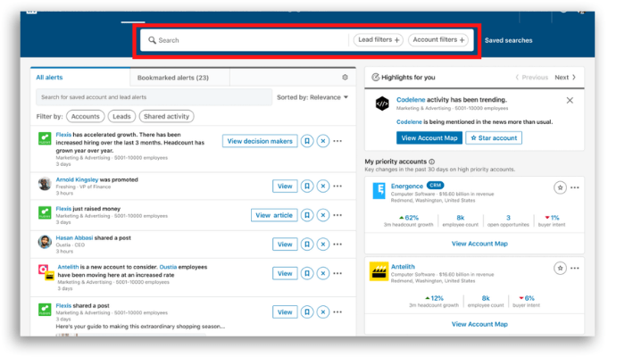 3 Novos recursos do LinkedIn Sales Navigator para melhorar a sua prospec  o - 68