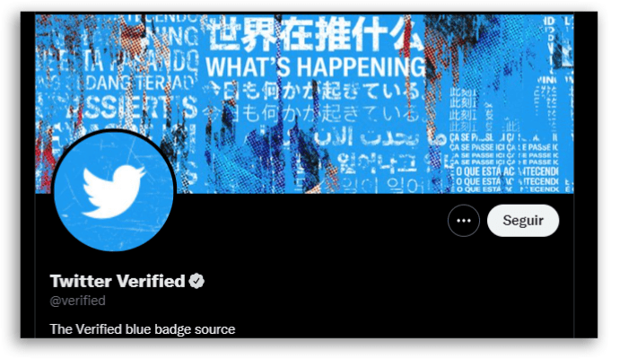 intro verified on Twitter