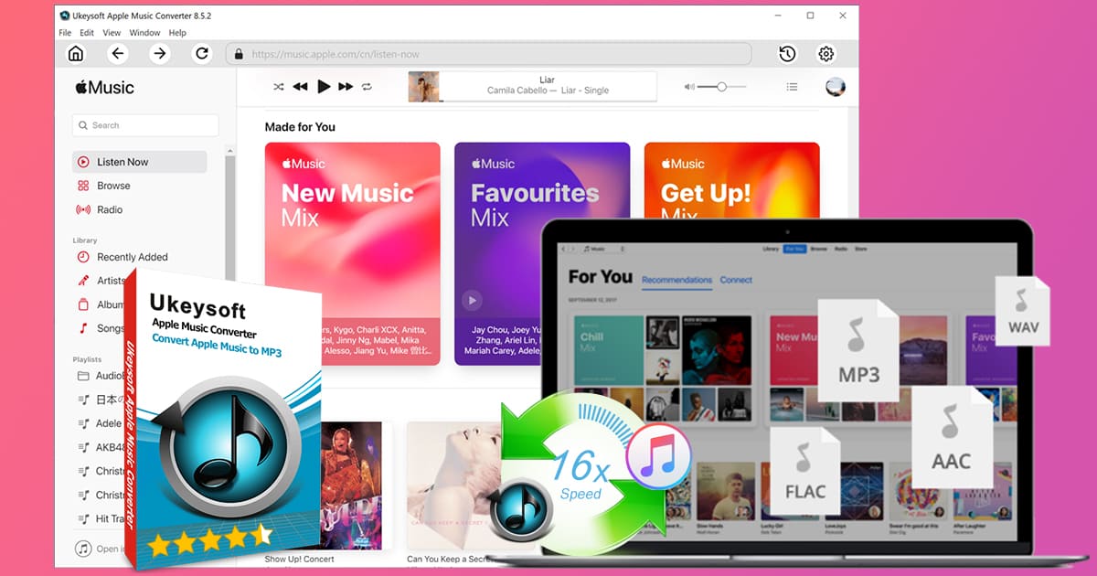 UkeySoft Apple Music Converter Review: Lossless Convert Apple Music to MP3