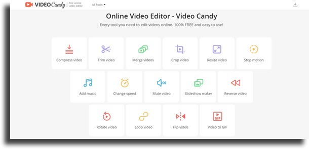 Video Candy best video and file compressors online for free