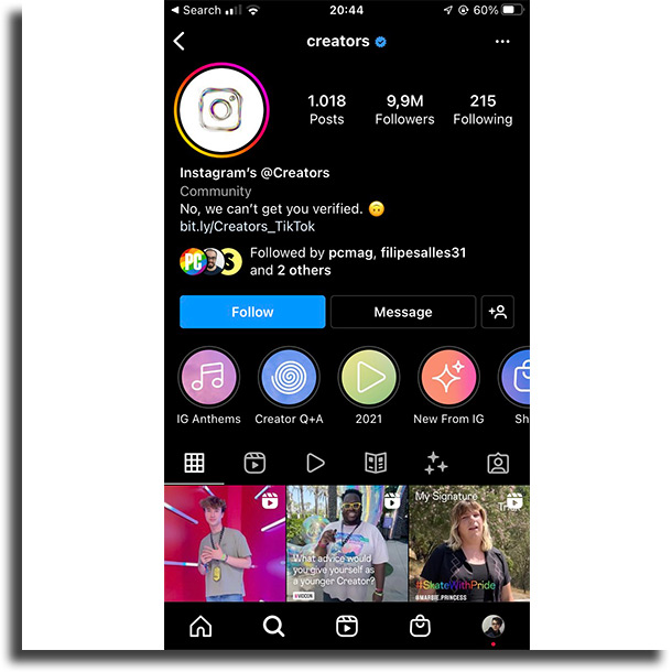 Eyecatching profile increase your engagement on Instagram