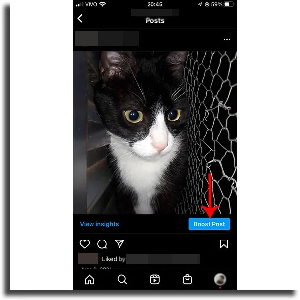 tap boost post increase your engagement on Instagram