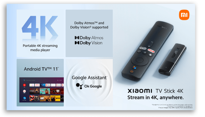 Xiaomi TV Stick 4K com desconto