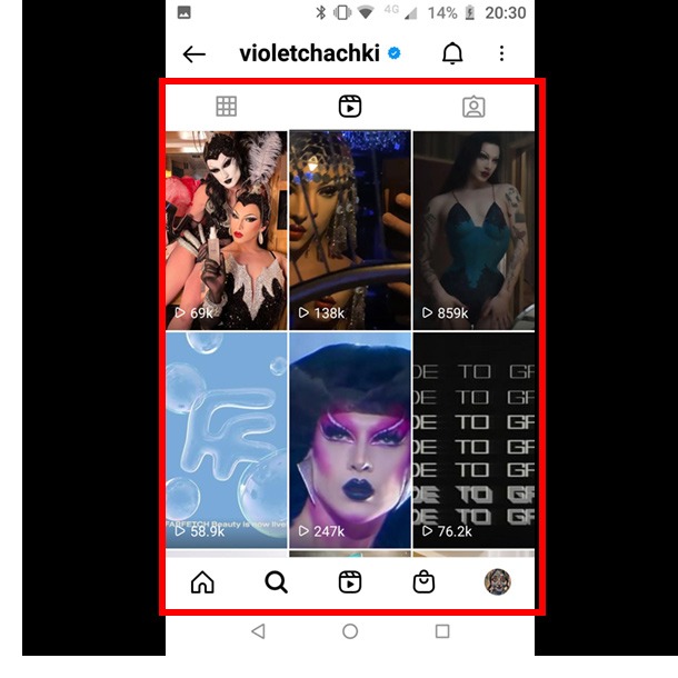 see reels from soneone you follow Instagram Reels