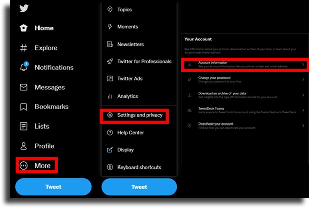 verified on Twitter on phone