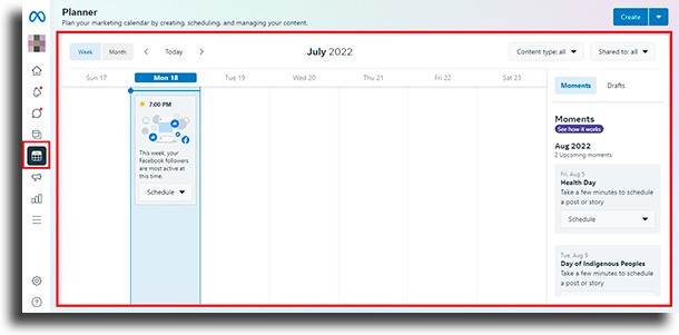Panner meta business suite
