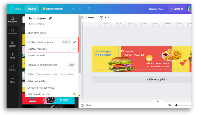 Como criar um carrossel infinito no Canva - 1
