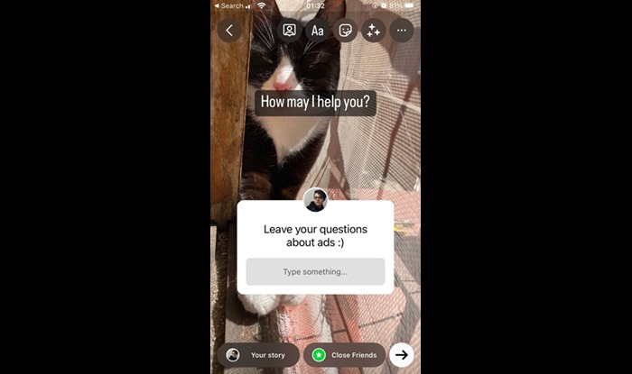 questions instagram stories