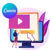 Como editar vídeos com o Canva