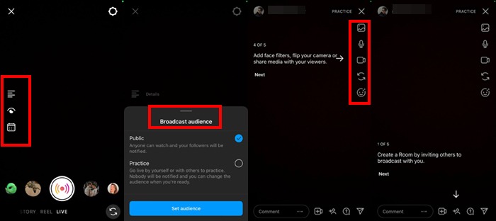 go live instagram stories