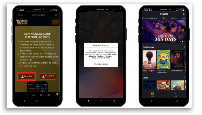 app para assistir filmes de graça online