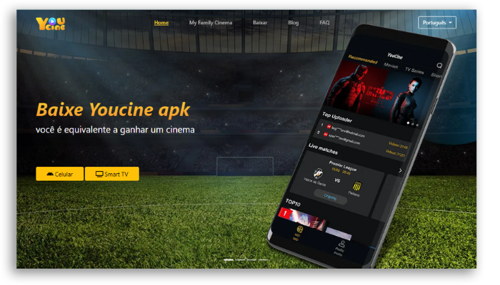 como assistir jogos de futebol grátis? YouCine