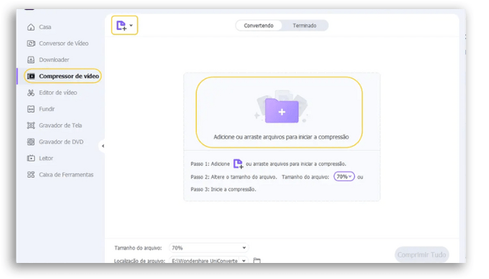 compressor de video Uniconverter14