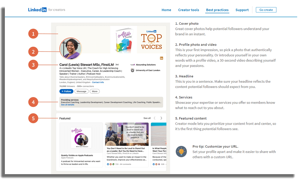 Todo lo que necesitas saber sobre LinkedIn Creator - 69