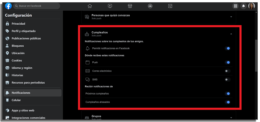 C mo activar las alertas de cumplea os en Facebook   AppTuts - 98