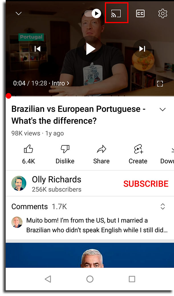 How to stream YouTube videos from Android to TV   AppTuts - 99