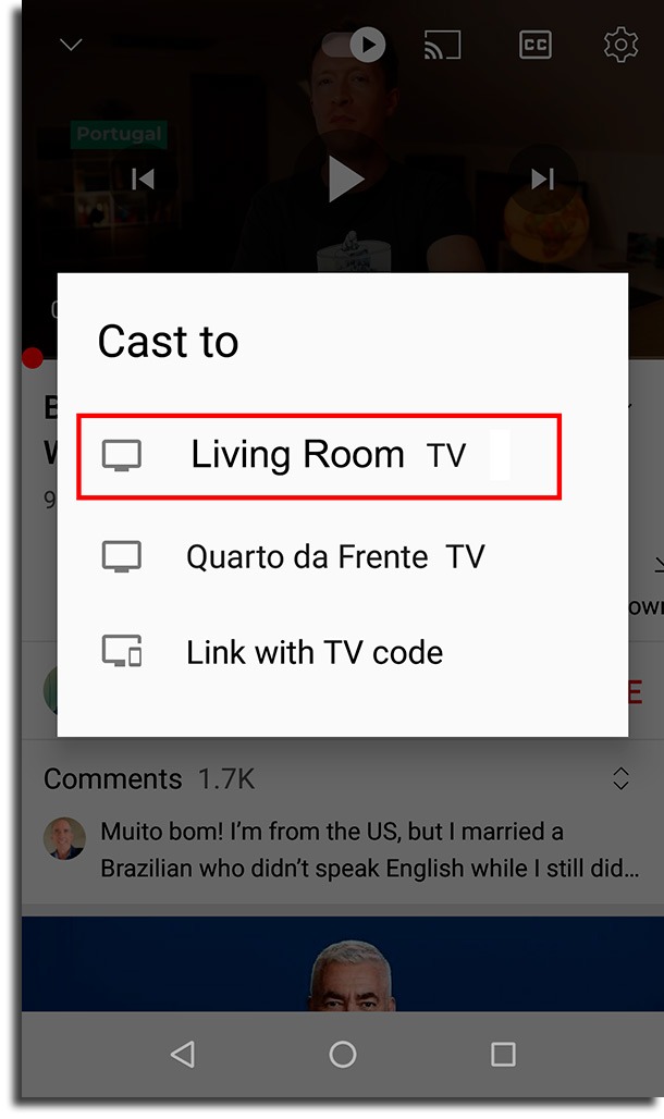 How to stream YouTube videos from Android to TV   AppTuts - 37