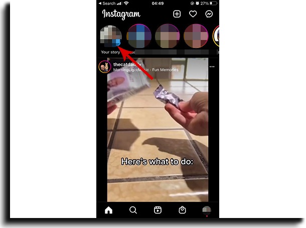 how to poll on instagram acessing story
