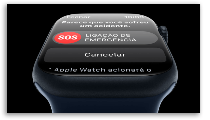 Apple Watch Series 8 segurança