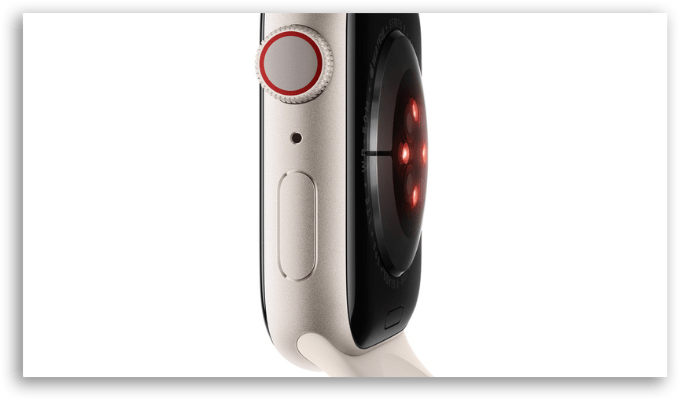 Apple Watch Series 8 sensores 