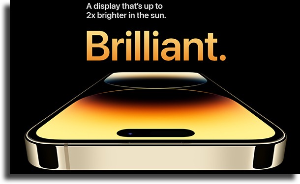 brilliant display news about iPhone 14 