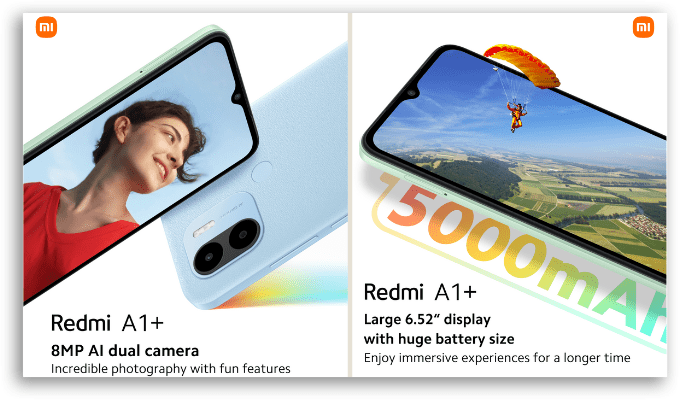 Descontos  Xiaomi Smart Band 7 Pro e Redmi A1 e A1   - 88