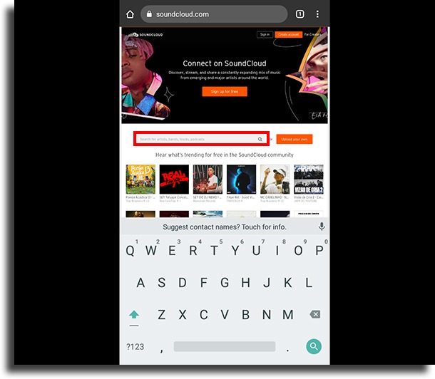 type in 