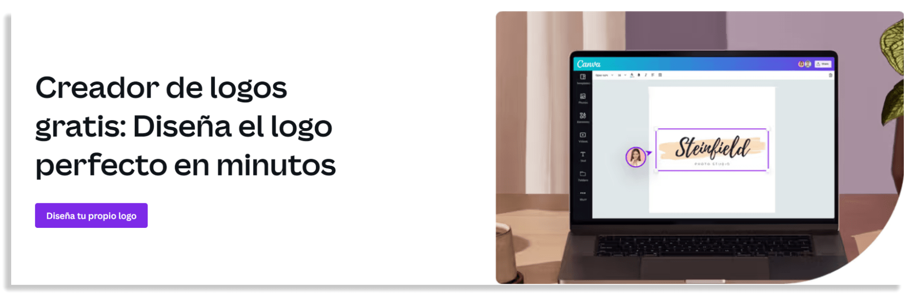 canva crear logo empresa