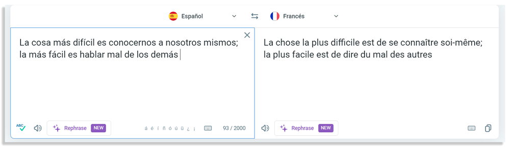 reverso traductores online