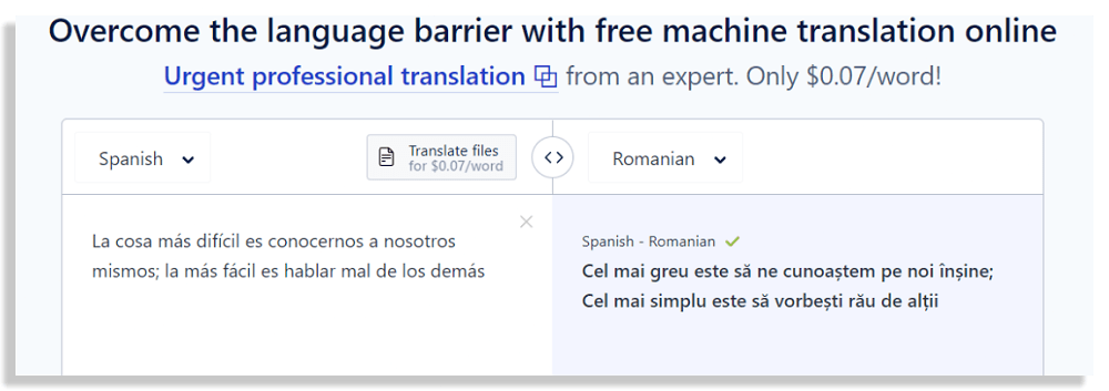 Translate