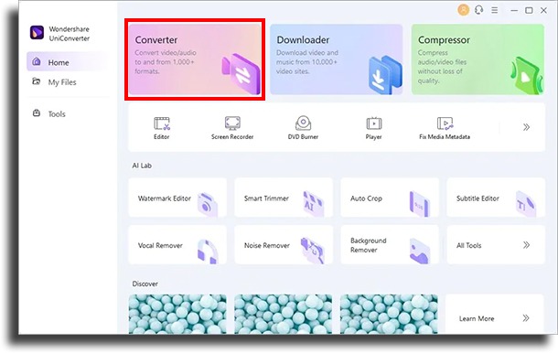 Converter Wondershare UniConverter 14