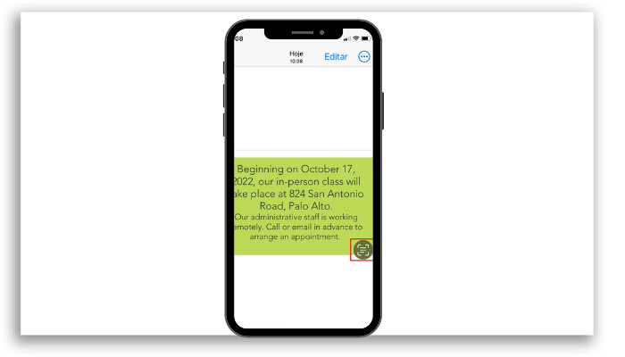 Traduzir por imagem no iPhone