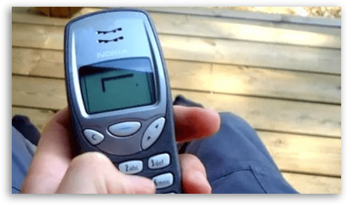 jogo da cobrinha do Nokia