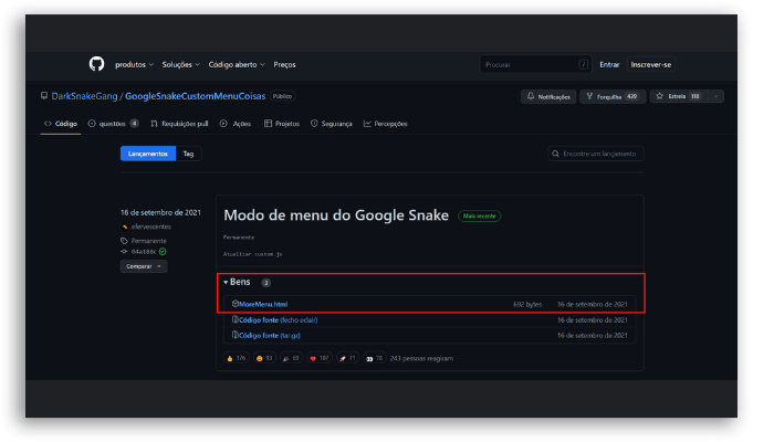 mods para google snake
