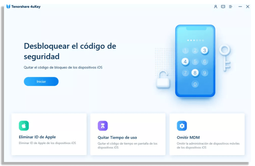 desbloquear iphone inactivo tenorshare