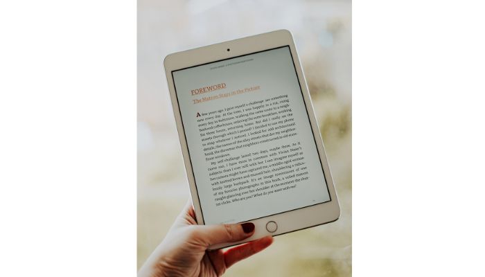 iPad: ideal for your readings