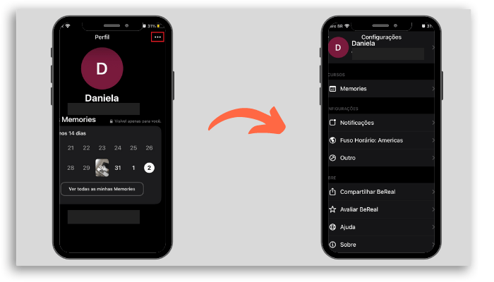 BeReal.: Personalizando as configurações nessa nova rede social